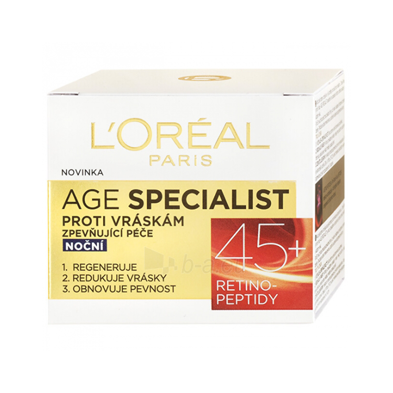 تصویر  کرم شب ضد چروک لورال – مناسب بالای +45 سال | Loreal