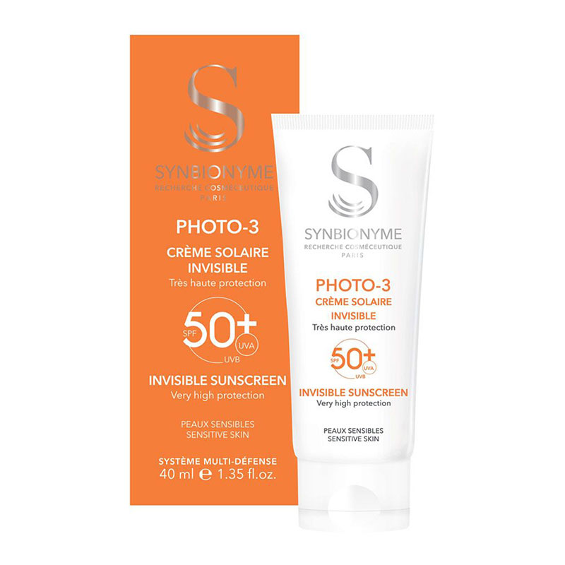 تصویر  کرم ضدآفتاب بی رنگ SPF50 سین بیونیوم | synbionyme