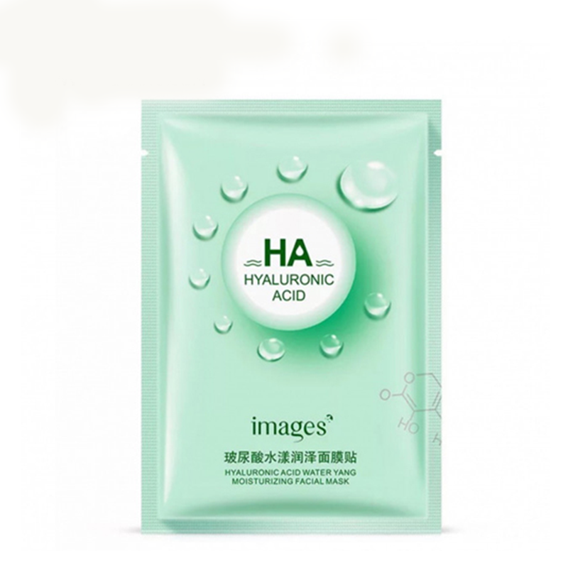 تصویر  ماسک ورقه ای هیالورونیک اسید سبز ایمیجز
