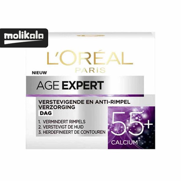 تصویر  کرم ضدچروک +55 روز لورال Loreal