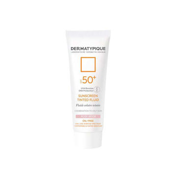 ضدآفتاب رنگی (رز بژ ) پوست چرب SPF50 درماتیپیک