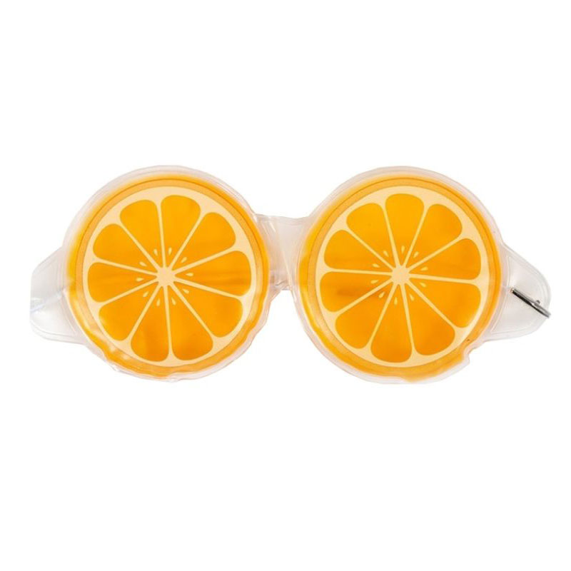 کمپرس چشم عینکی طرح گرد میوه پرتقال