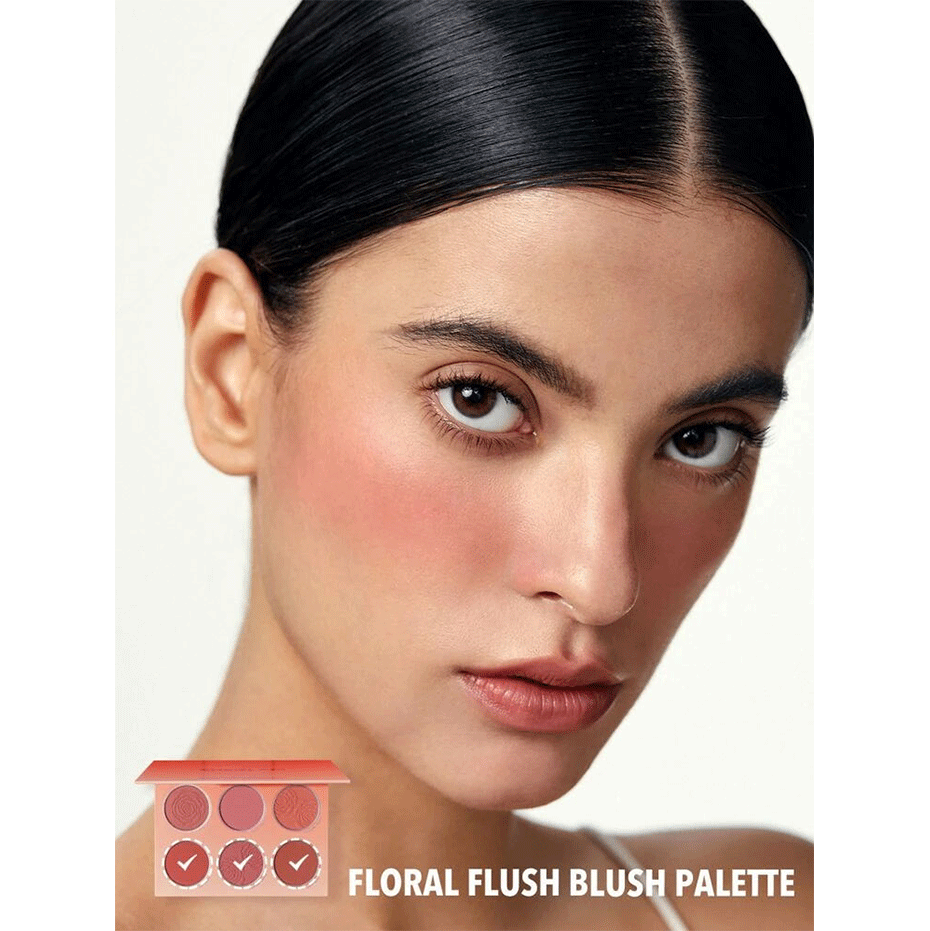 پالت رژگونه 6 رنگ FLORAL FLUSH شیگلم