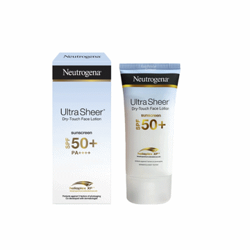 ضد آفتاب اولترا شیر Ultra sheer نوتروژینا dry toche face lotion spf50