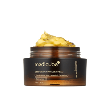 کرم کپسولی ویتامین سی مدی کیوب 55 گرم Medicube Deep Vita C Capsule Cream