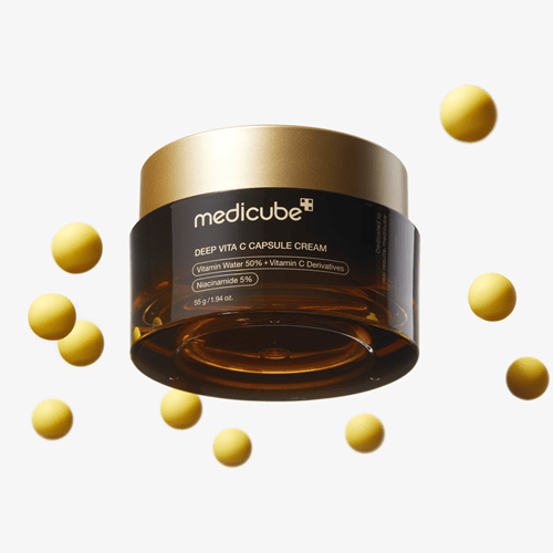 کرم کپسولی ویتامین سی مدی کیوب 55 گرم Medicube Deep Vita C Capsule Cream